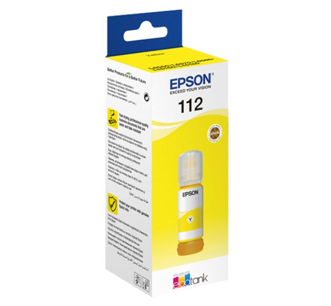 Чорнило 112 Y 70 мл жовті Epson (C13T06C44A)