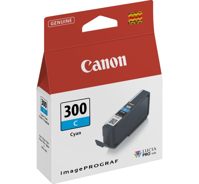 Картридж PFI-300  блакитний Canon (4194C001)