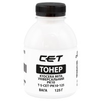 Тонер Kyocera Mita універсальний PK10 флакон, 125 г CET (TSM-PK10-125)