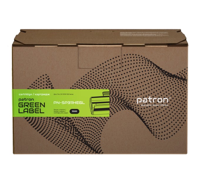 Картридж сумісний Ricoh SP 311HE Green Label Patron (PN-SP311HEGL)