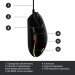 Миша USB G102 Lightsync, чорна Logitech (910-005823)