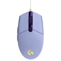 Миша USB G102 Lightsync, лілова Logitech (910-005854)