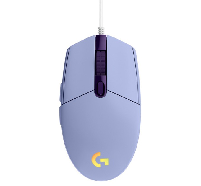 Миша USB G102 Lightsync, лілова Logitech (910-005854)