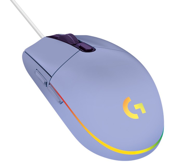 Миша USB G102 Lightsync, лілова Logitech (910-005854)