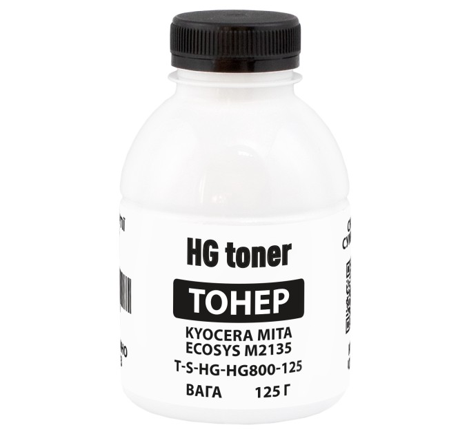 Тонер Kyocera Mita ECOSYS M2135 флакон, 125 г HG toner (TSM-HG800-125)