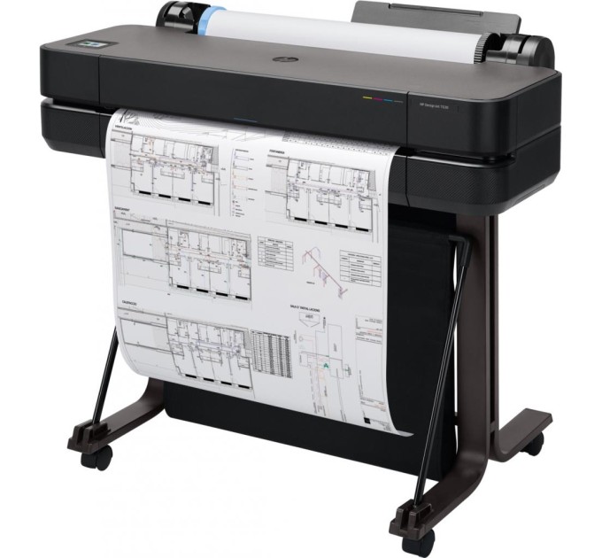 Принтер струменевий DesignJet T630 24 дюйма, Wi-Fi HP (5HB09A)