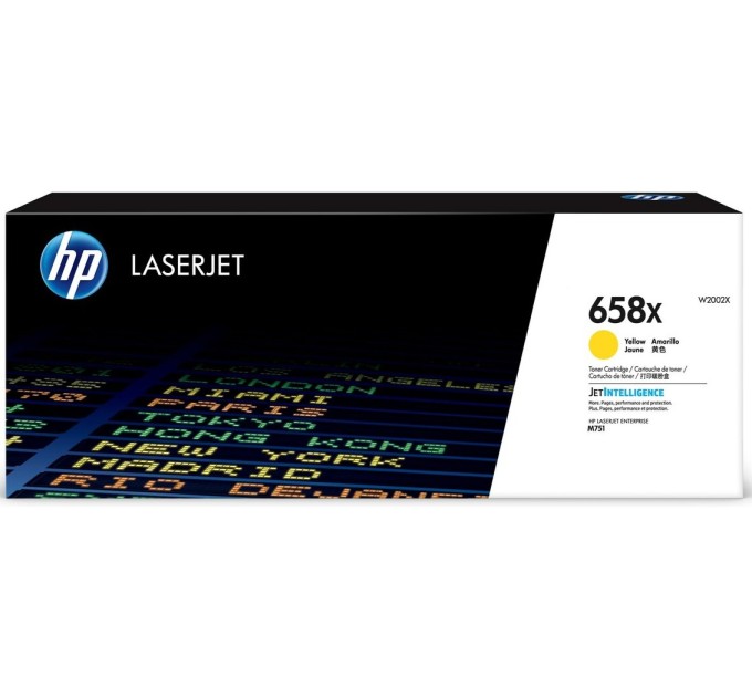 Картридж 658X жовтий HP (W2002X)