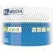 Диск CD-R, 700MB, 52X, MATT Silver, Wrap, 50 шт, без шпинделя MyMedia (69201)