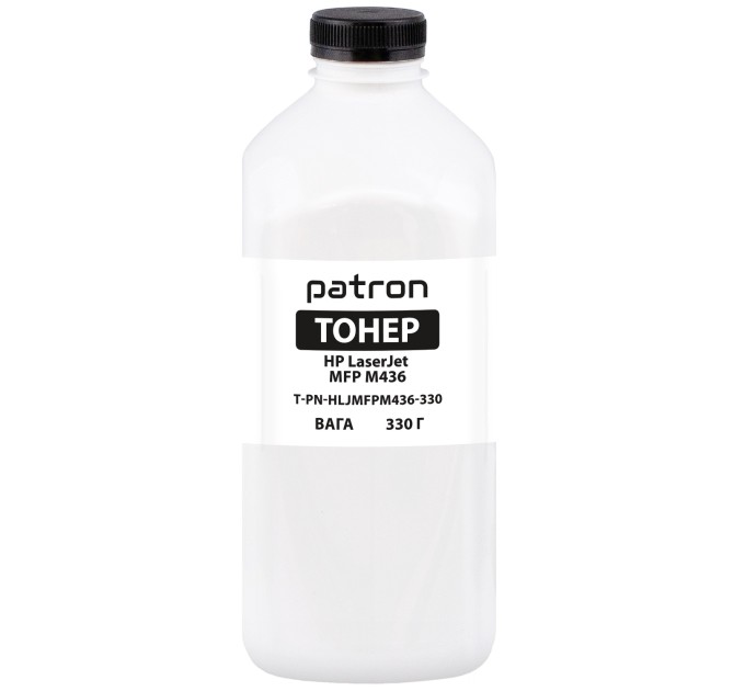 Тонер HP LaserJet MFP M436 флакон, 330 г Patron (PN-HLJMFPM436-330)