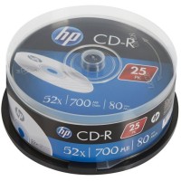 Диск CD-R, 700MB, 52Х, 25 шт, Spindle HP (69311 /CRE00015-3)
