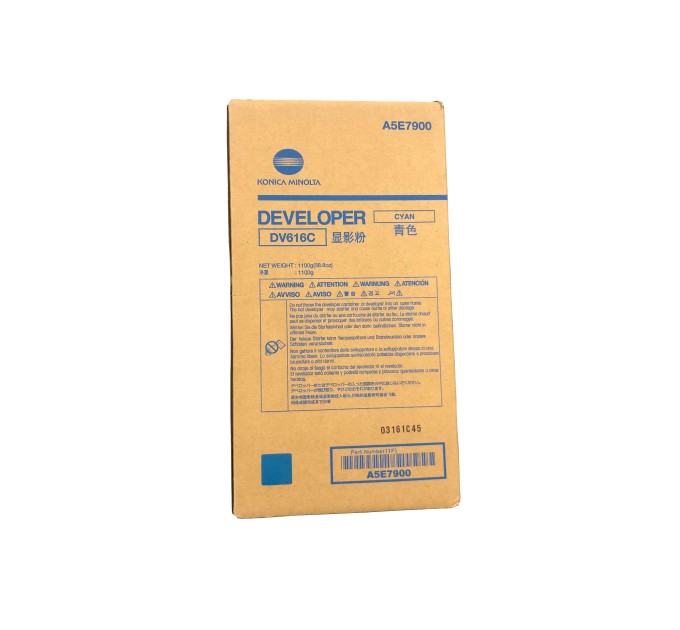 Девелопер DV616C блакитний Konica Minolta (A5E7900)