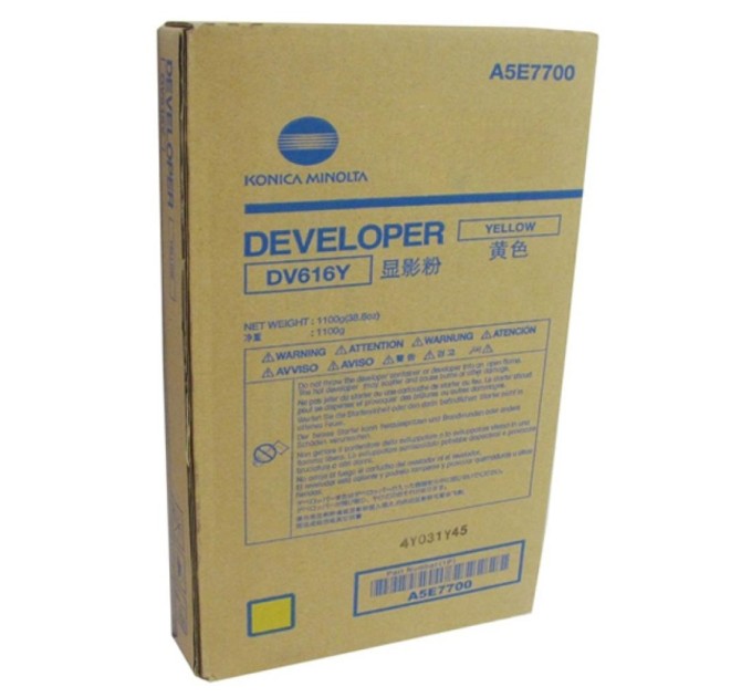 Девелопер DV616Y жовтий Konica Minolta (A5E7700)