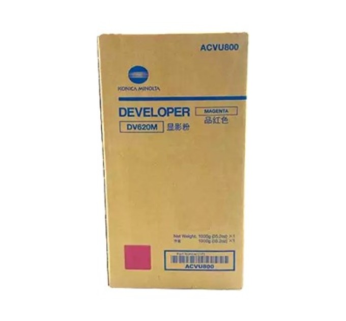 Девелопер DV620M пурпурный Konica Minolta (ACVU800)