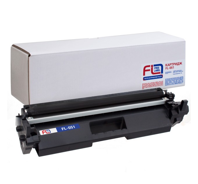 Тонер-картридж сумісний Canon 051 Free Label (FL-051)