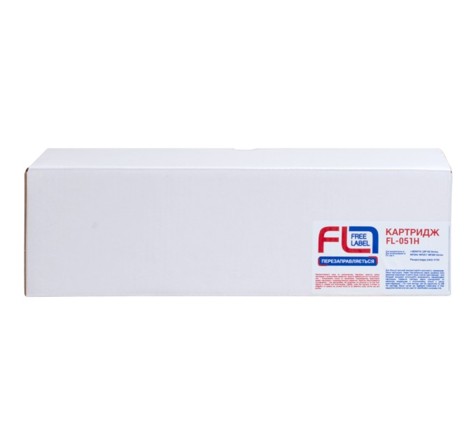 Тонер-картридж сумісний Canon 051 H Free Label (FL-051H)