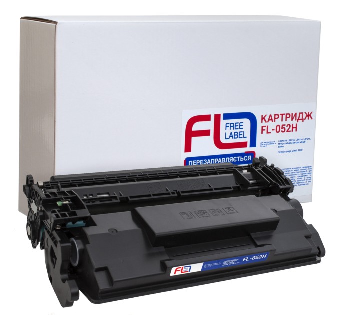 Картридж сумісний Canon 052 H Free Label (FL-052H)