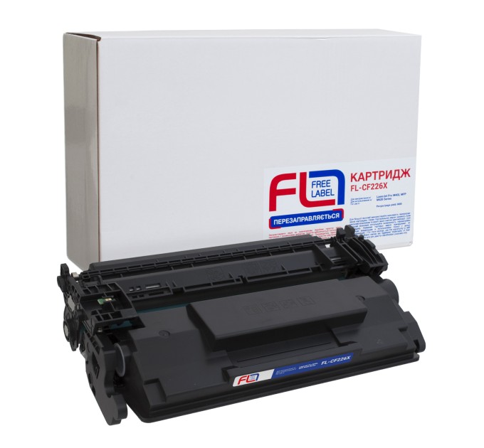 Картридж сумісний HP 26X (CF226X) Free Label (FL-CF226X)
