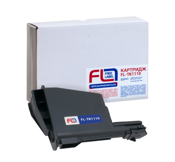 Тонер-картридж сумісний Kyocera Mita TK-1110 Free Label (FL-TK1110)