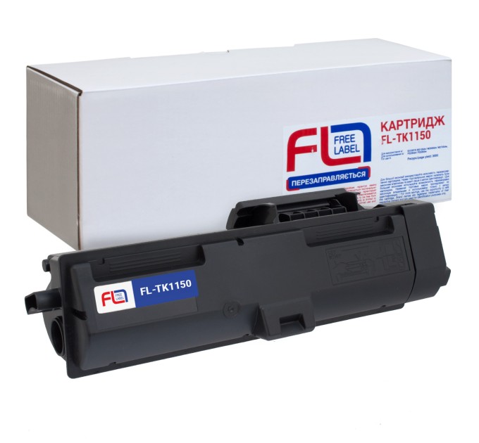 Тонер-картридж сумісний Kyocera Mita TK-1150 Free Label (FL-TK1150)