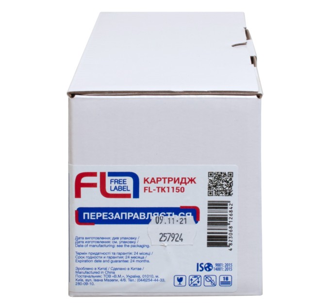 Тонер-картридж сумісний Kyocera Mita TK-1150 Free Label (FL-TK1150)