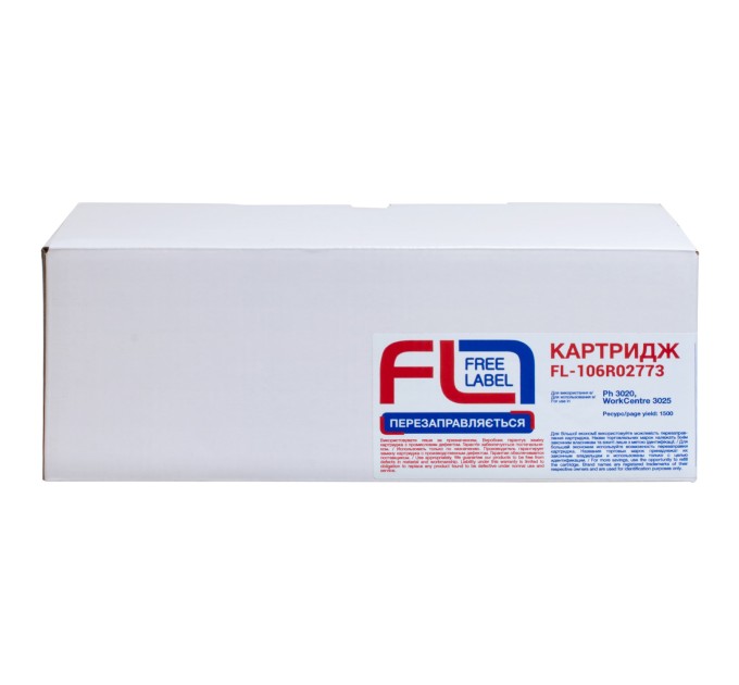 Картридж сумісний XER 106R02773 (Ph 3020) Free Label (FL-106R02773)