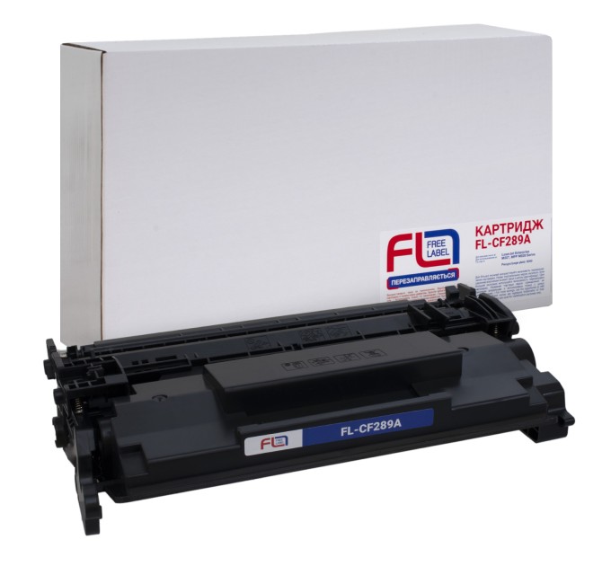 Картридж сумісний HP 89A (CF289A) без чипа Free Label (FL-CF289A)