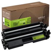 Тонер-картридж сумісний HP 17A (CF217A) подвійна упаковка Green Label Patron (PN-17ADGL)