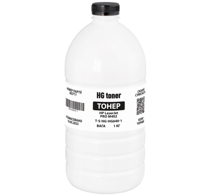 Тонер HP LaserJet Pro M402 флакон, 1 кг HG toner (TSM-HG640-1)