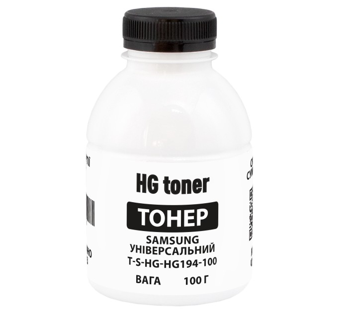 Тонер Samsung універсальний флакон, 100 г HG toner (TSM-HG194-100)