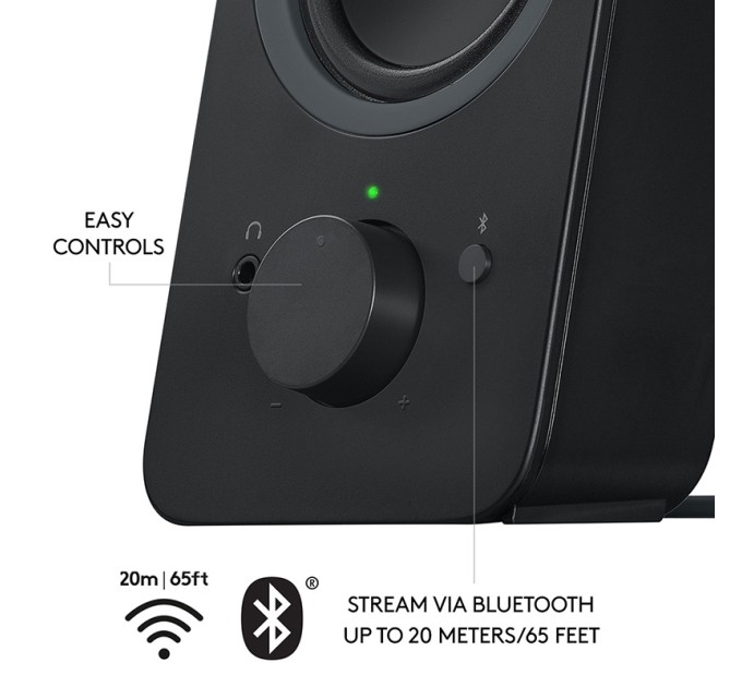 Система акустична Z207, чорна Logitech (980-001295)