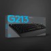 Клавіатура дротова ігрова G213 Prodigy, Ukr, чорна Logitech (920-010740)