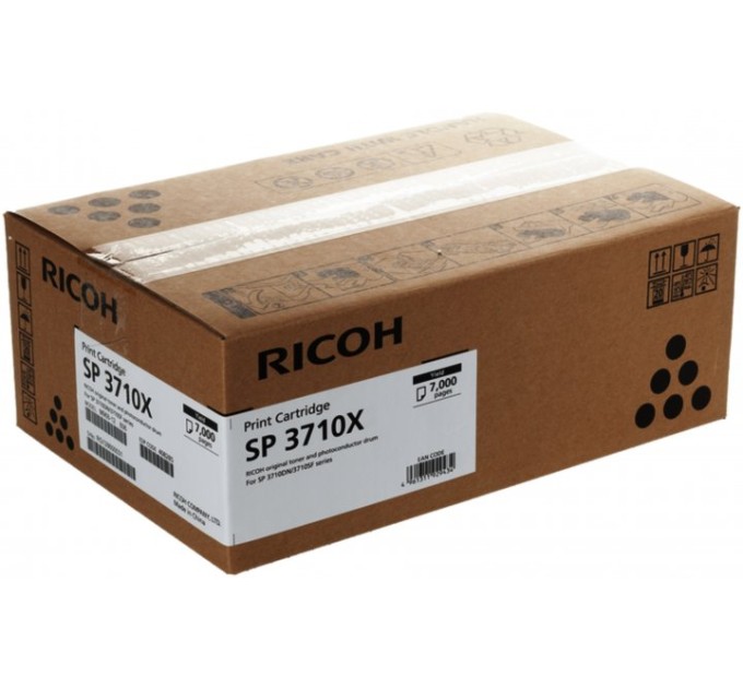 Картридж SP3710X чорний Ricoh (408285)