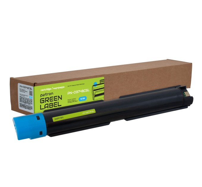 Тонер-картридж сумісний XER 106R03748 Green Label, блакитний Patron (PN-03748CGL)