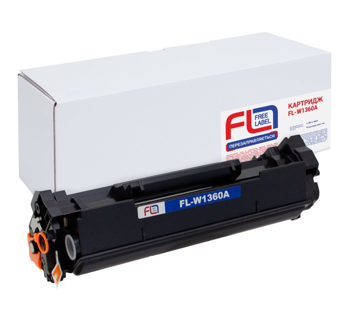 Картридж сумісний HP 136A (W1360A) Free Label (FL-W1360A)
