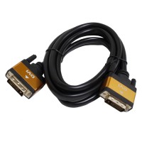 Кабель мультимедійний DVI - DVI, 24+1, male-male, 30 AWG, 1 м Patron (PN-MUL-DVI-DVI-1)