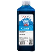Чорнило для HP 711/712 C спеціальне 1 л, водорозчинне, блакитне Barva (H711-862)