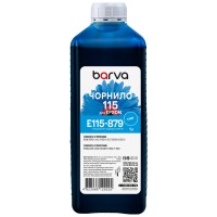 Чорнило для Epson 115 C спеціальне 1 л, водорозчинне, блакитне Barva (E115-879)