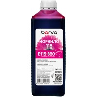 Чорнило для Epson 115 M спеціальне 1 л, водорозчинне, пурпурове Barva (E115-880)