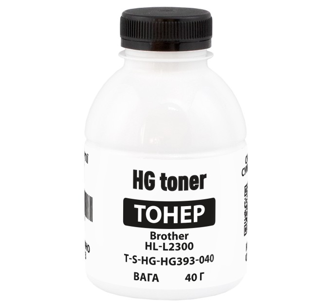Тонер Brother HL-L2300 флакон, 40 г HG toner (TSM-HG393-040)