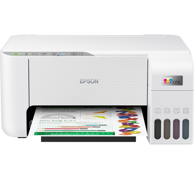 БФУ EcoTank L3256 A4, Wi-Fi. білий Epson (C11CJ67414)
