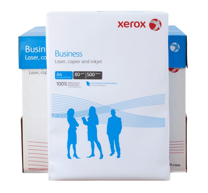 Папір офісний А4, 80 г/м2, 5 пачок по 500 арк, Клас В, Business Xerox (003R91820-5)