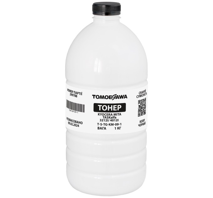 Тонер Kyocera Mita TASKalfa 3212i/4012i флакон, 1 кг Tomoegawa (TSM-KM-09-1)