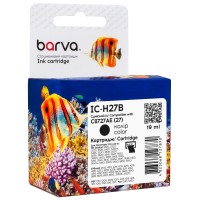 Картридж струменевий HP 27 (C8727AE) 280 арк, чорний Barva (IC-H27B)