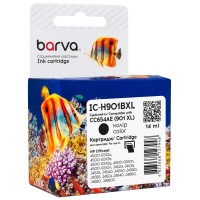Картридж струменевий HP 901XL (CC653AE/CC654AE) 700 арк, чорний Barva (IC-H901BXL)