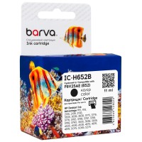 Картридж струменевий HP 652 (F6V25AE) 360 арк, чорний Barva (IC-H652B)