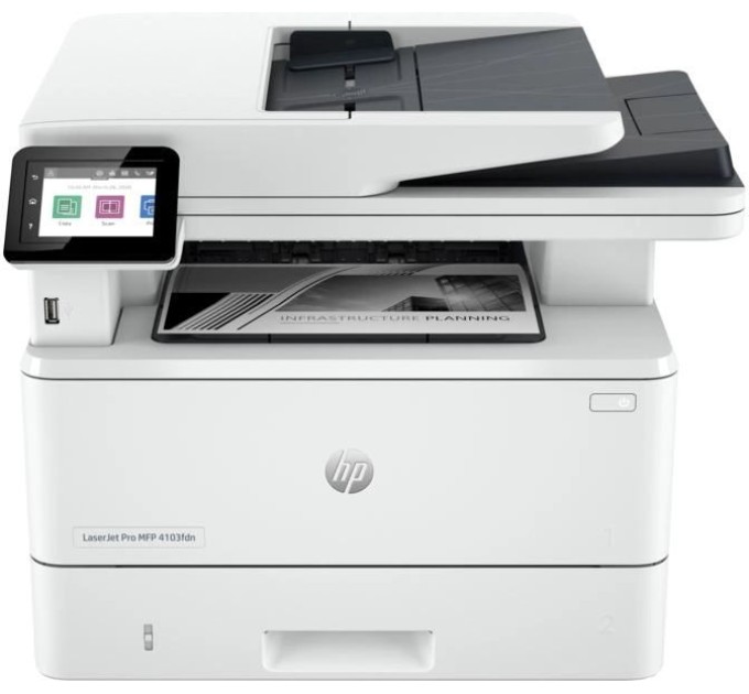 БФП LaserJet Pro 4103fdn A4 HP (2Z628A)