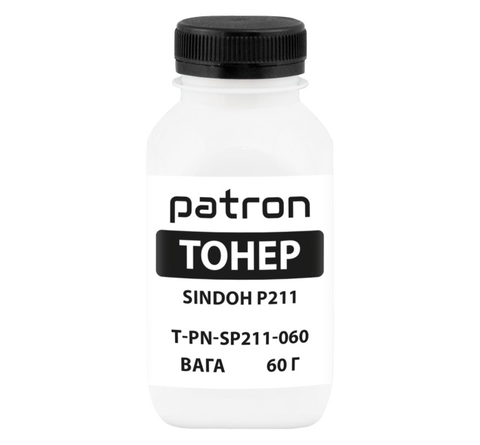 Тонер Sindoh P211 флакон, 60 г Patron (PN-SP211-060)