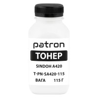 Тонер Sindoh A420 флакон, 115 г Patron (PN-SA420-115)