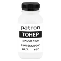 Тонер Sindoh A420 флакон, 60 г Patron (PN-SA420-060)