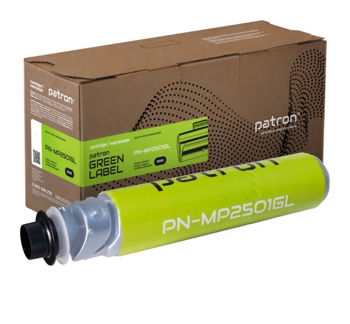 Тонер-картридж сумісний Ricoh MP2501 Green Label Patron (PN-MP2501GL)